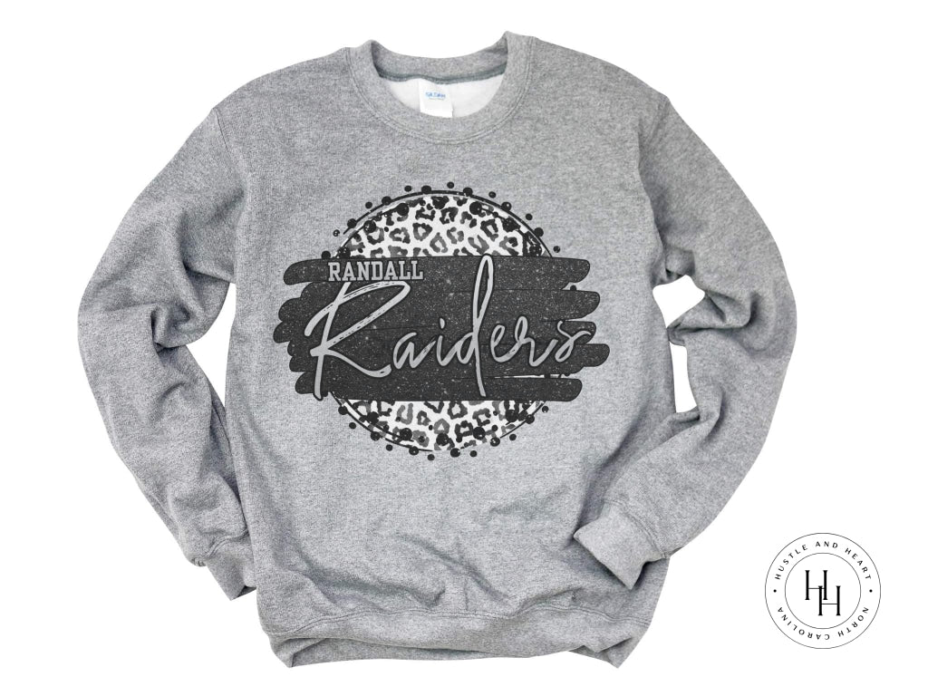 Randall Raiders Black And Silver Shirt