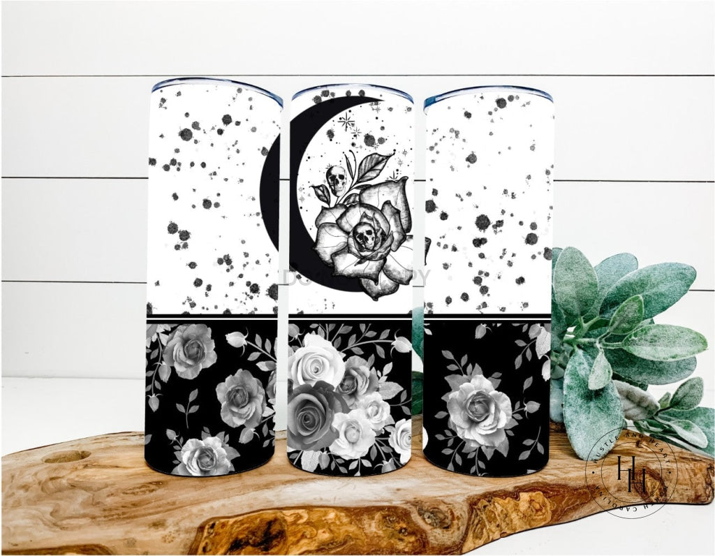 Skellie Moon Completed 20Oz Skinny Tumbler Sublimation