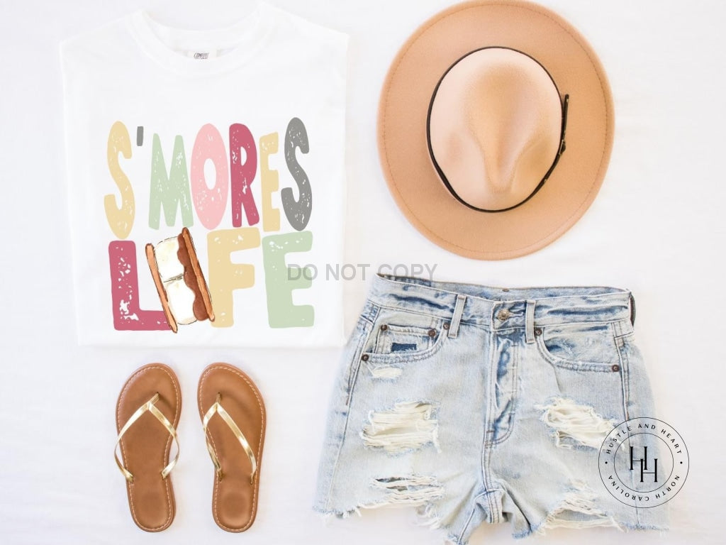 Smores Life Lightning Bolt Graphic Tee